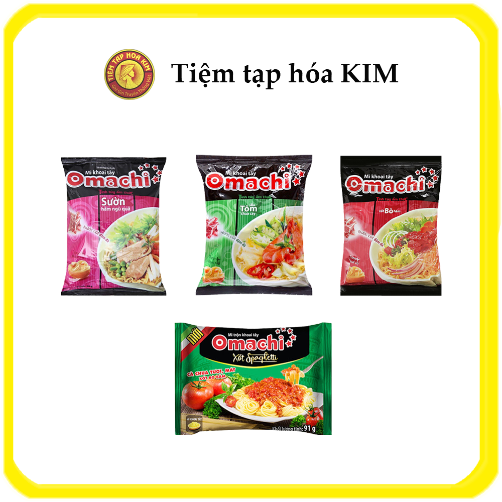 Mì ăn liền Omachi gói 80g