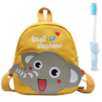 [ TẶNG QUÀ XINH ] BALO VẢI CHO BÉ TRAI , BÉ GÁI  . BALO HÌNH VOI CON CHO BÉ ĐI HỌC MẪU GIÁO