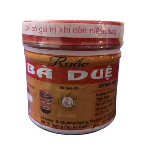 Mắm ruốc quết mắm ruốc Huế 1 hộp 200gr Mắn ruốc bà Duệ đặc sản xứ Huế