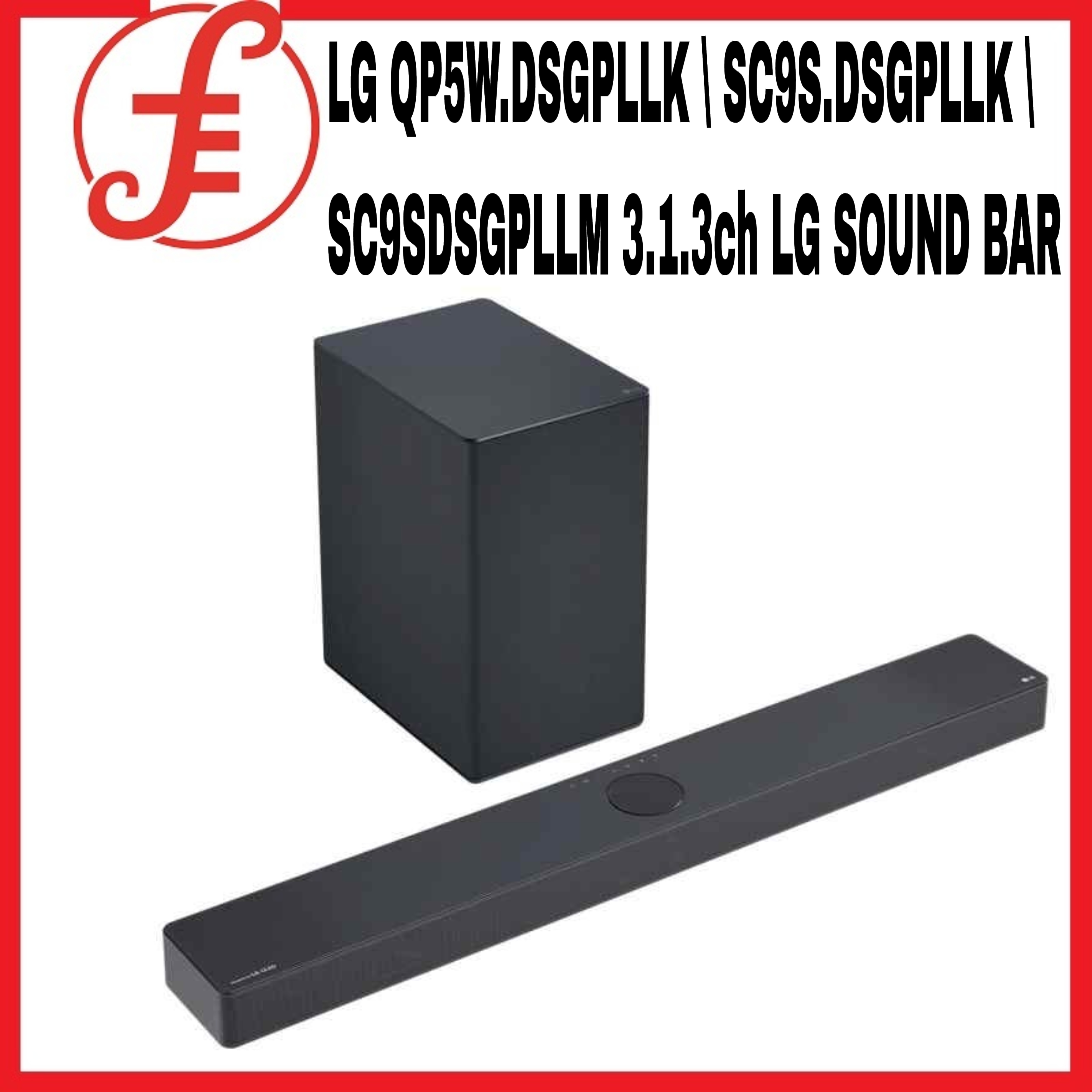 Lg Sc9S Soundbar - Dolby Atmos 3.1.3Ch, 400W High Res Audio