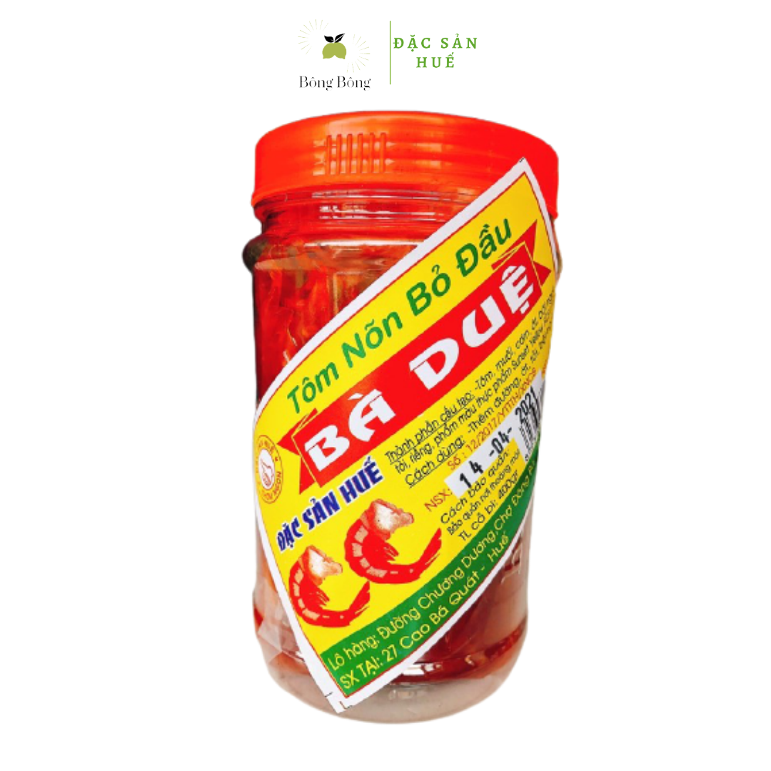 Tôm chua bà duệ 400gram đặc sản huế bông bông