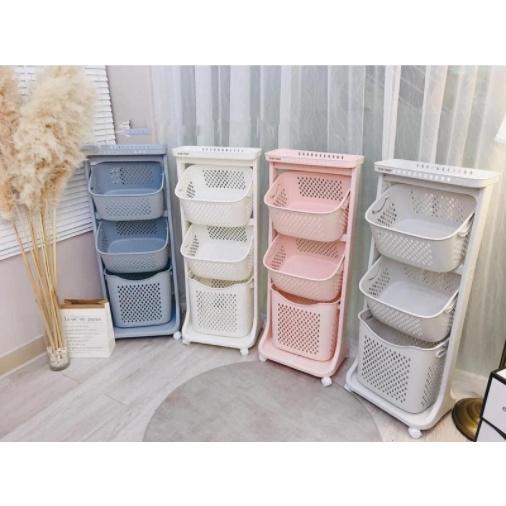 Kệ 3 tầng đa năng việt nhật mẫu mới 44x33x110cm