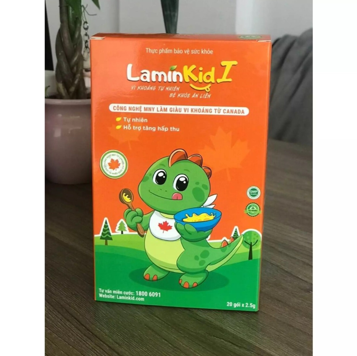 LaminKid I LaminKid I ( hộp 20 gói) - Giúp trẻ ăn ngon tăng sức đề kháng - Lamin Kid - Giúp trẻ ăn ngon tăng sức đề kháng - Lamin Kid