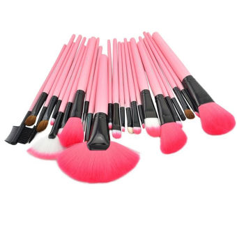Bộ Cọ Trang Điểm 24 Cây Có Bao Da Đựng, Bằng Lông Ngựa Tự Nhiên Mềm Mịn, Đầy Đủ Chức Năng Makeup Cá Nhân, Chuyên Nghiệp