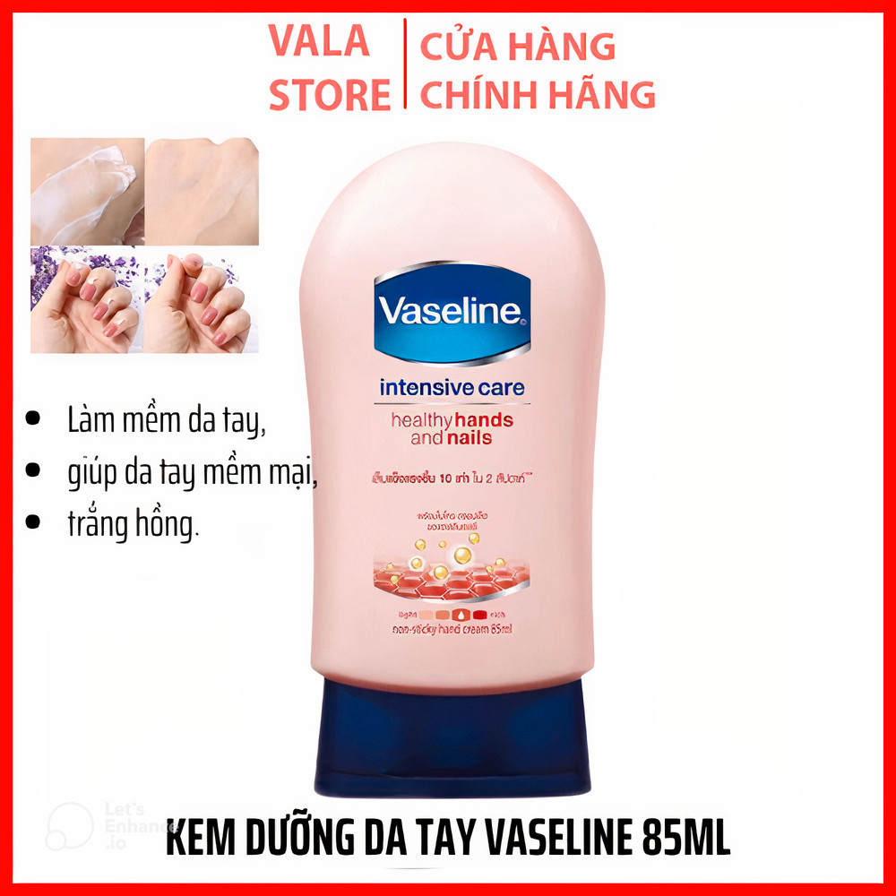Kem dưỡng da tay và móng tay vaseline 10x 85ml thái lan