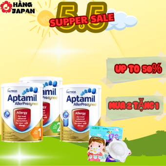 Sữa Aptamil Allerpro Syneo cho bé dị ứng 900g - đủ số 1, 2,3 - Hàng Úc