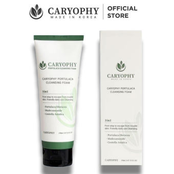 Sữa rửa mặt Caryophy 3in1 dành cho da mụn, sạch khuẩn, ngừa mụn 150ml NPP Tido88