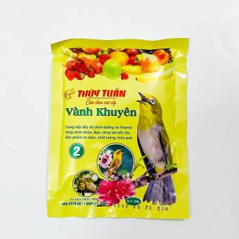 Cám chim vành khuyên Thúy Tuấn số 2 cao cấp 100gram - Cám khuyên Thúy Tuấn cao cấp giá rẻ