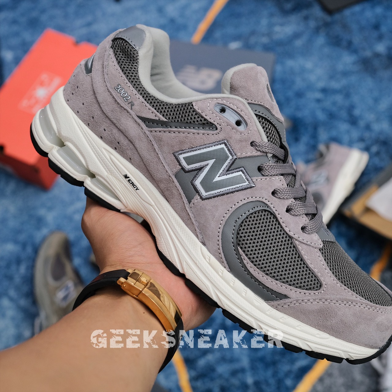 Giày sneaker nb2002r new balance 2002r marblehead light aluminum