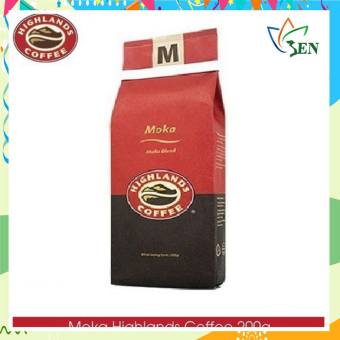 Cà phê Rang xay Moka Highland Coffee 200g