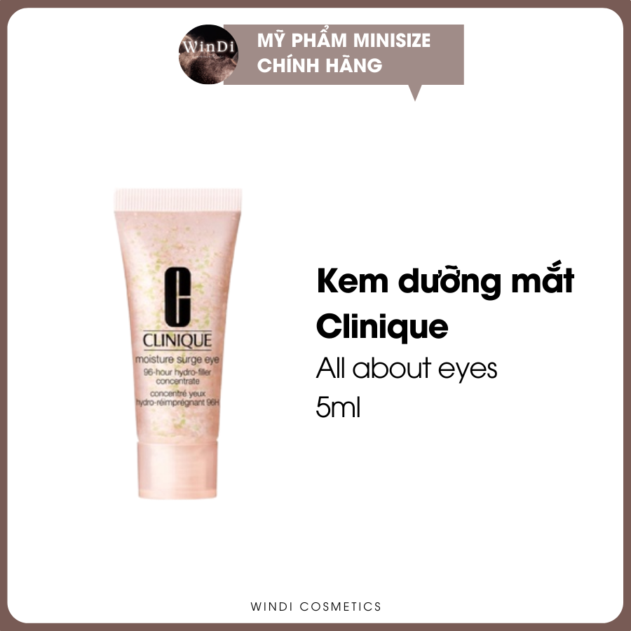 Kem dưỡng mắt Clinique All about eyes mini 5ml