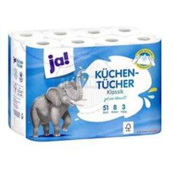 Giấy đa năng nhà bếp Ja 3 lớp, siêu dai