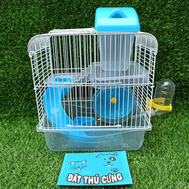 Lồng Hamster hoàn tử trung Full phụ kiện