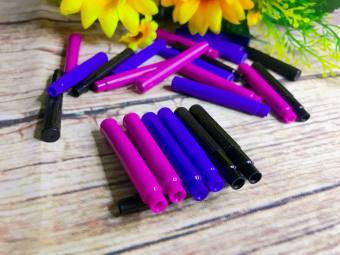 🌺 Set 5 ống mực cho bút máy xóa được, mực xóa được