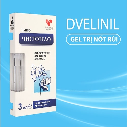 Gel tẩy nốt ruồi, mụn cóc, mụn thịt, tàn nhang, sẹo lồi Develinil Nga 3ml, an toàn và hiệu quả - Soleil shop