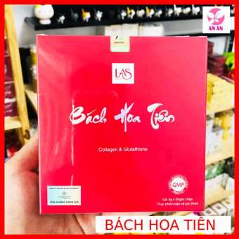 Bách Hoa Tiên - Cốm nội tiết trắng da tăng cường sinh lý nữ hiệu quả - Hộp 20 gói - Hàng chính hãng có Tách lẻ