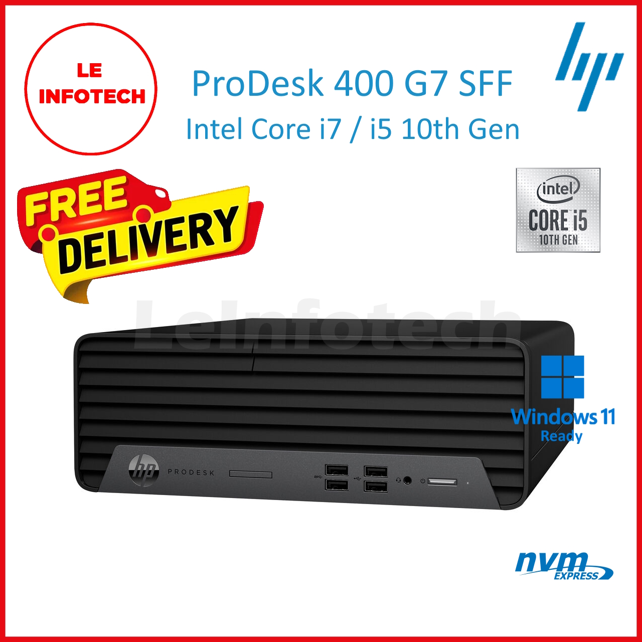 HP EliteDesk 800 G6 Mini Desktop Gen10 Intel Core i5 Up to 64GB