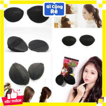 Dụng cụ 2 món làm phồng tóc mái, bộ 2 kẹp xược độn chân tóc, phụ kiện tóc nữ chuẩn Hàn Quốc để đi dự tiệc, đi học, đi làm công sở, cô dâu, bé gái - thương hiệu VỢ CHỒNG TÔI