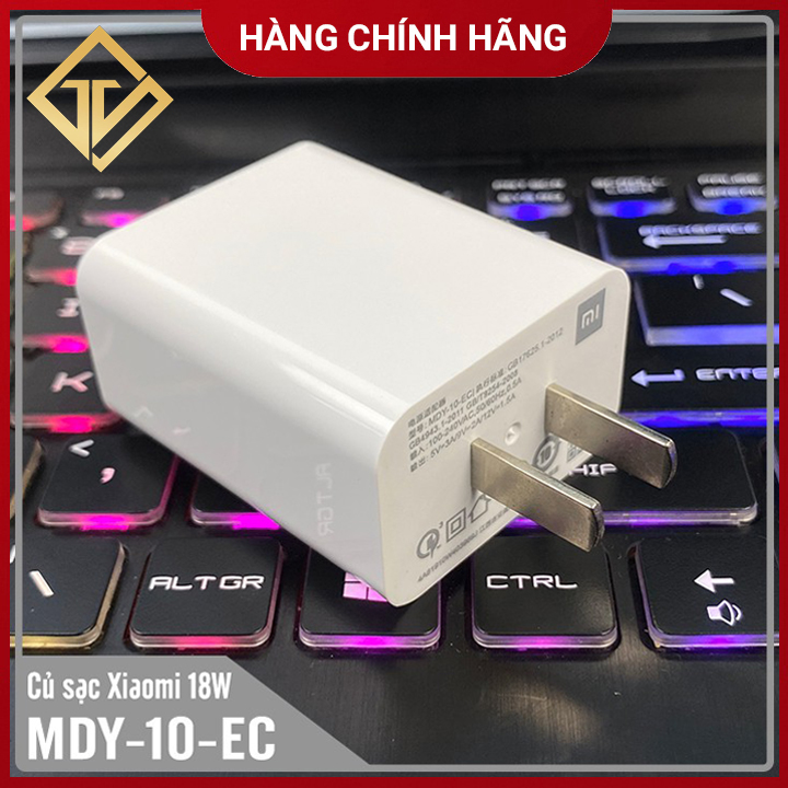 Củ Sạc Nhanh Xiaomi Quick Charge 3.0 18W - Hàng chính hãng