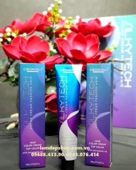 Bộ 5-10 Tuýp Kem Nhuộm Tóc Ceorali Silky-Tech (100ml)