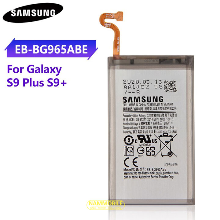 Pin samsung galaxy s9 plus sm-g965 g9650 g965f eb-bg965abe 3500mahzin + tặng siêu dán pin