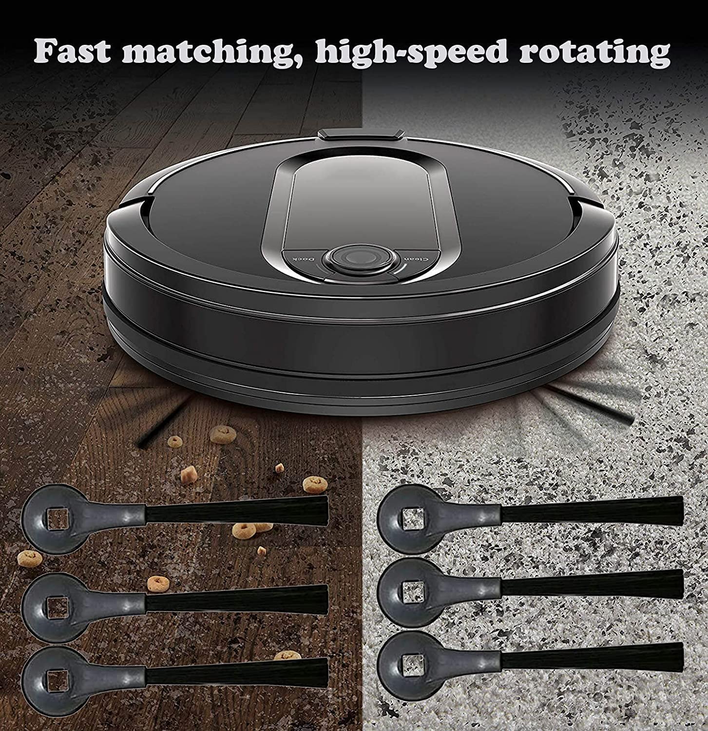 4pack Universal Wheels For Shark Vacuum Cleaner Iq Rv1001ae Rv101 Robot