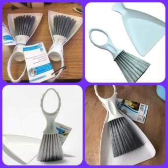 Bộ chổi quét bụi và ki hốt rác mini