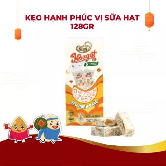 Kẹo Nougat Kẹo ít ngọt FAMINUTS - 5 Loại Hạt Vị Sữa Hạt Sữa Thơm Ngon