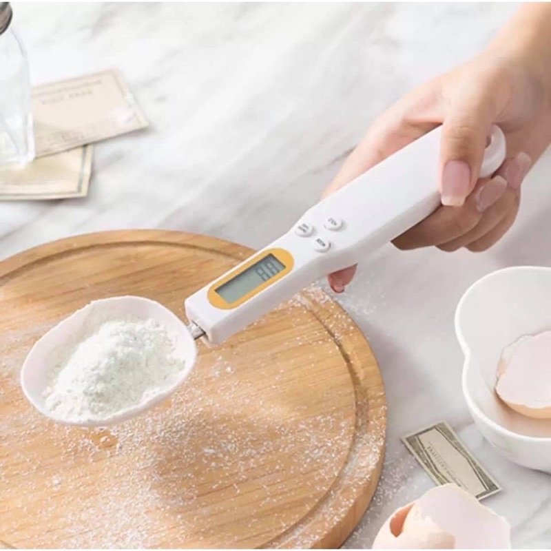 Thìa cân điện tử, cân tiểu ly dạng thìa- Trọng lượng 500g