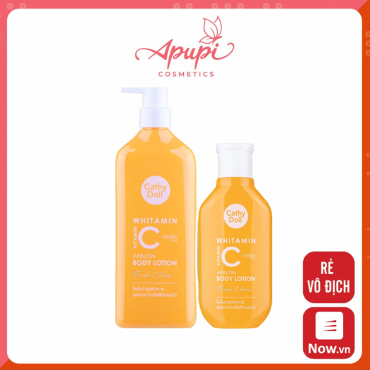 Sữa dưỡng thể trắng da Cathy Doll Whitamin Vitamin C Arbutin Body