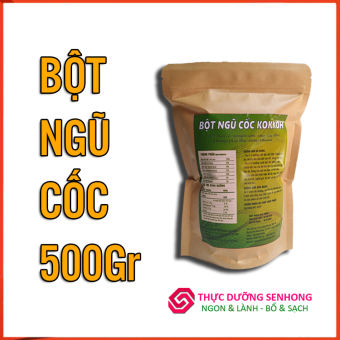 Bột ngũ cốc thảo mộc Kokkoh (500Gg) Từ ngũ cốc nguyên hạt, giảm cân, tăng cơ, lợi sữa, làm bột ăn dặm cho em bé