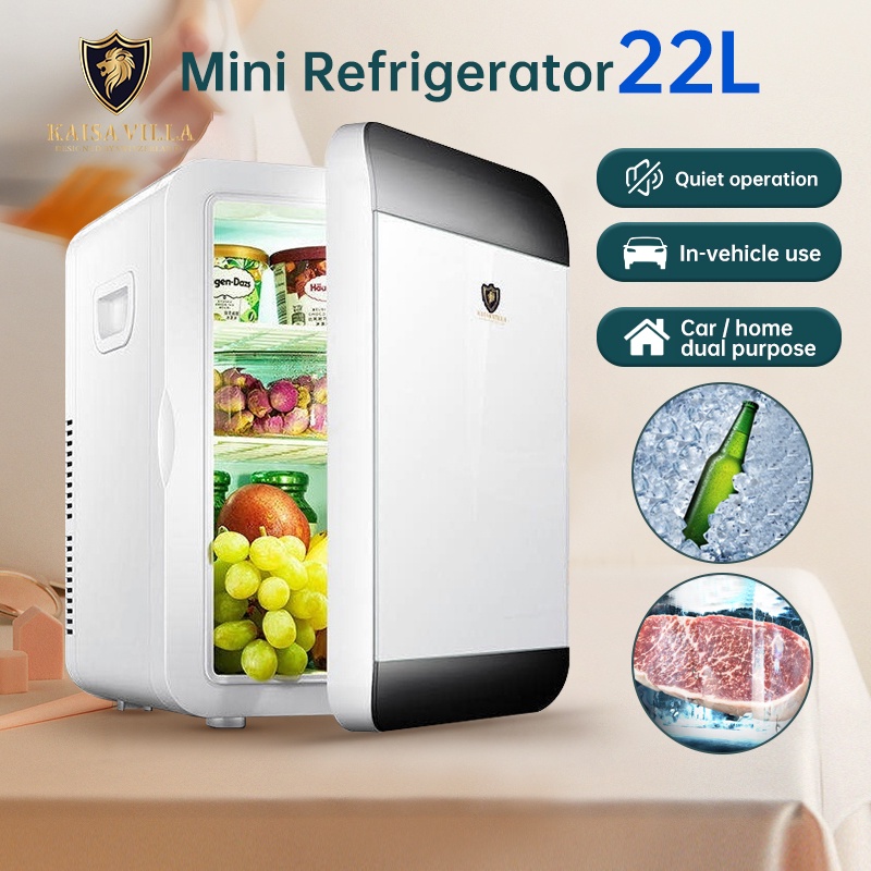 Kaisa Villa Mini Fridge with Freezer, 8L/13L/22L