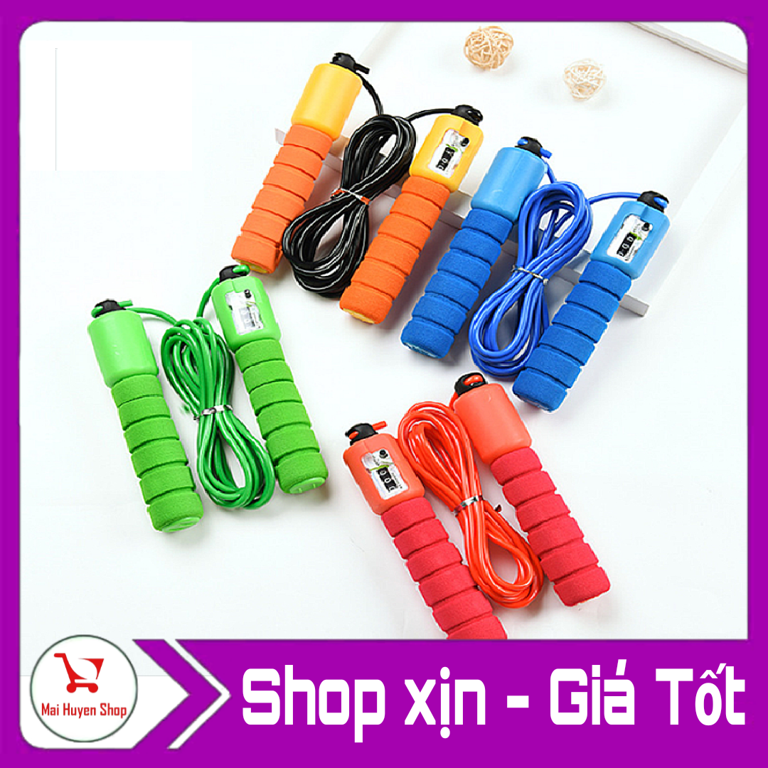 Dây Nhảy Tập Thể Dục Thể Thao Có Bộ Đếm Số Lần Nhảy - Dụng Cụ Tập Gym Thông Minh
