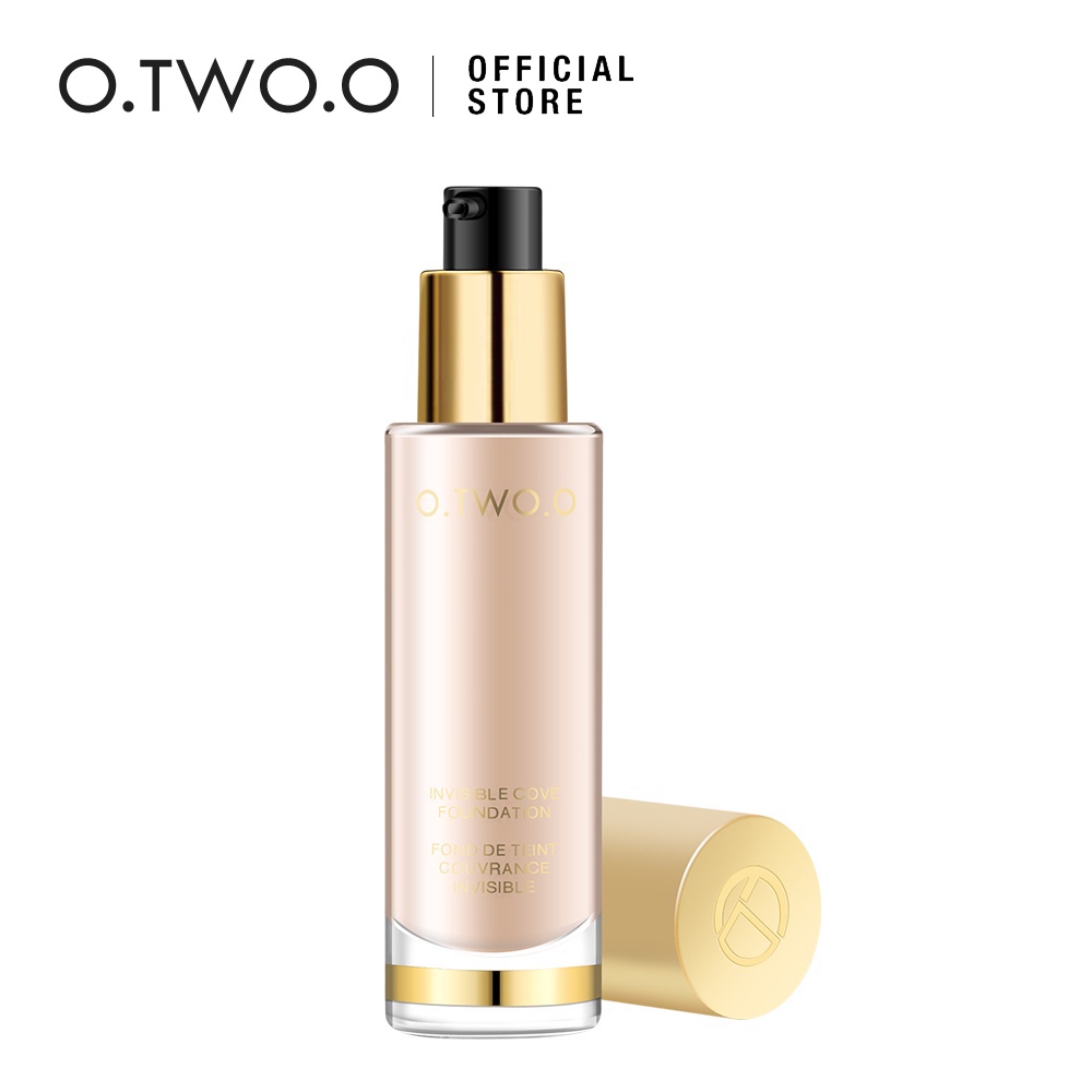 Gambar O.TWO.O 30ml Invisible Full Concealer Skin Inc Whitening Moisturizing Primer Makeup Base Sunscreen Foundation