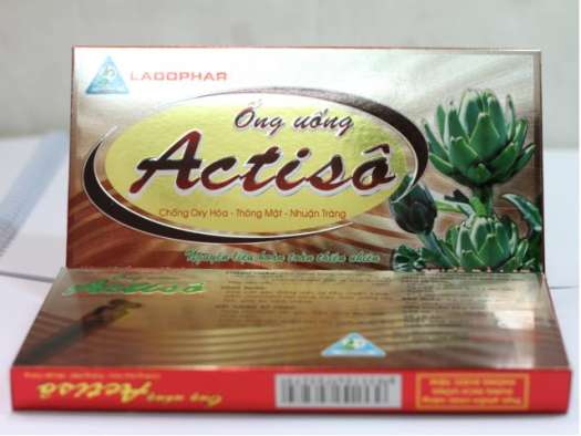 Hộp ống uống Atisô 10ml x 10 ống (Ghi - Đỏ)|Siêu thị trực tuyến 247