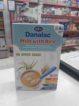 Bột ăn dặm Danalac vị gạo sữa, 4 tháng, hộp 200g