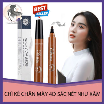 [MẪU MỚI 2021] [HOT TREND] Kẻ Chân Mày Chì Kẻ Chân Mày 4D Không Thấm Nước Bền Màu Sắc Nét Như Xăm Bút Chì Kẻ Chân Mày Phẩy Sợi 4 D CLAURA BEAUTY