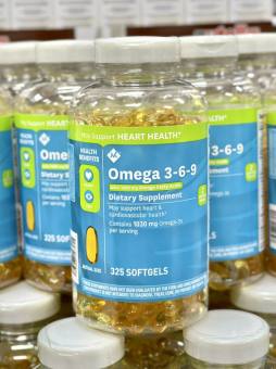 Thực phẩm chức năng Viên Uống Bổ Sung Dầu Cá Omega 3 6 9 Supports Heart Health