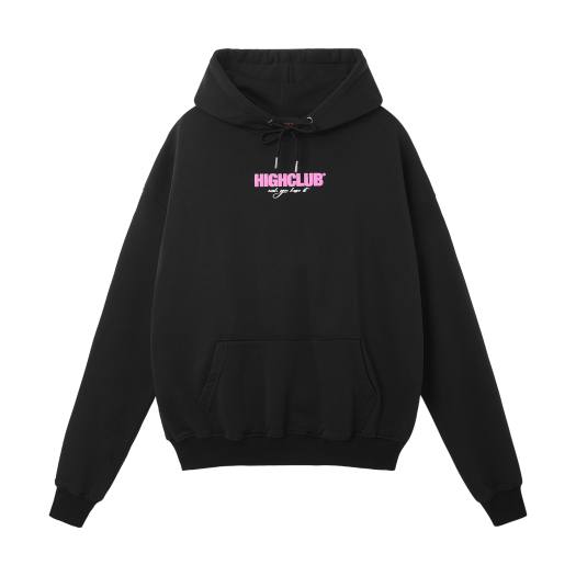 Áo Hoodie BASIC Mũ Trùm Đen/Hồng/Trắng/Xanh Dương/Đỏ Nỉ Cotton - HIGHCLUB Brand Chính Hãng