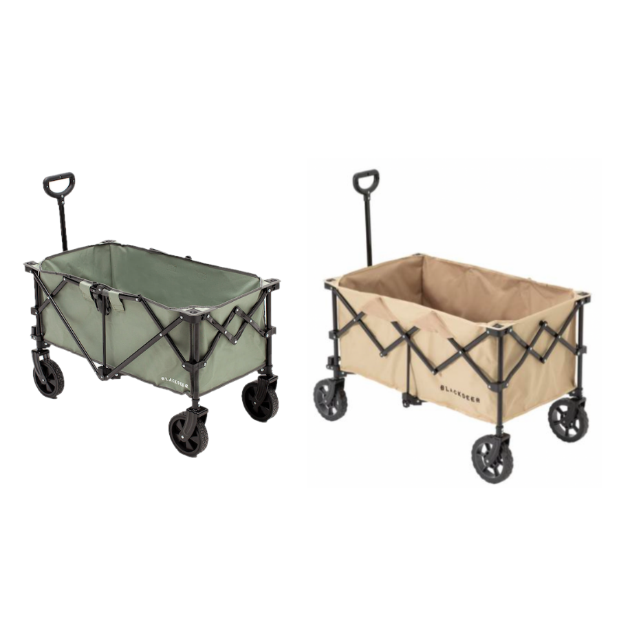 BLACKDEER WAGON รถเข็น รถเข็นสำหรับแคมป์ปิ้ง รถเข็นอเนกประสงค์ รถเข็นพับได้ ราคา 4,150 บาท*ส่งฟรี