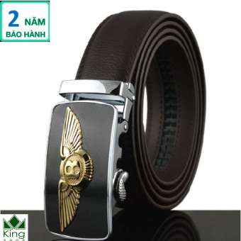 Thắt Lưng Dây Nịt Nam Da Bò 100% Khóa Tự Động N20- Đồ Da Kingshop