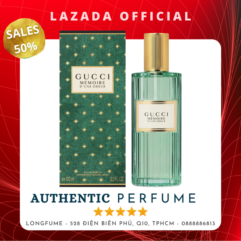 Nước hoa nữ Gucci Memoire EDP 100ml - Longfume Store Nước hoa châu âu chính hãng TPHCM
