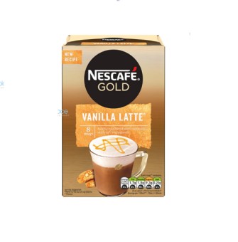 Cà Phê Vanilla Latte hiệu Nescafe Gold 800 bags