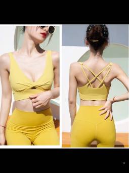 B006 Bộ Đồ Nữ Xoắn Ngực Có Mút Sẵn Tập Thể Thao Gym, Yoga, Zumba, Earobic, Đi Chơi, Đi Du Lịch Rất Đẹp HCM