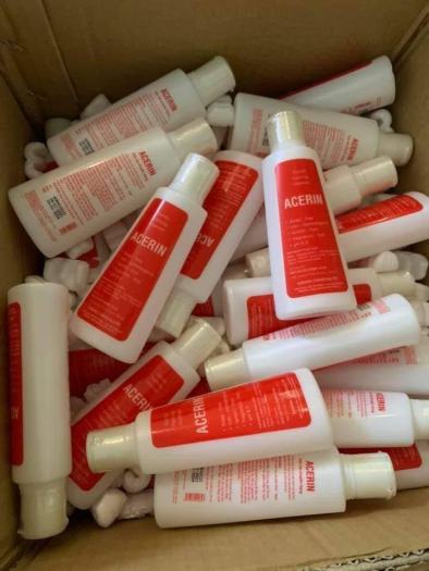 Sữa rửa mặt chuyên dụng Acerin, QT Thu Lan TL03 - chai 155ml, phù hợp với da nhờn, da khô và da dầu, kể cả làn da mỏng manh nhạy cảm của trẻ em