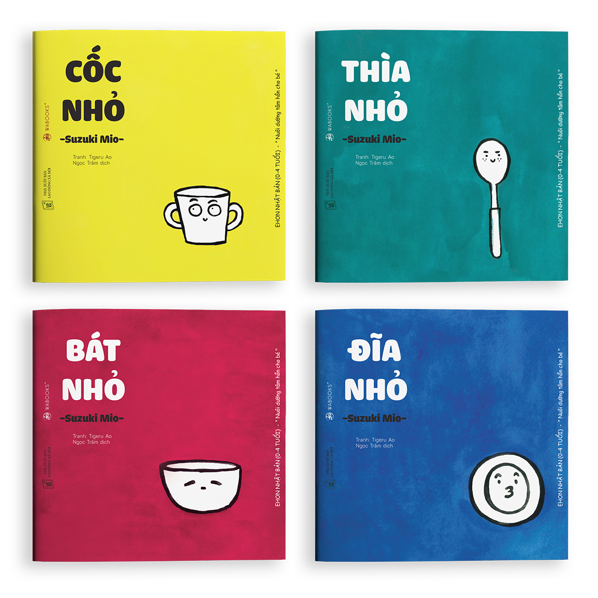 Sách Ehon Đồ Vật - Kích thích thị giác và phát triển thính giác cho bé 0-6 tuổi