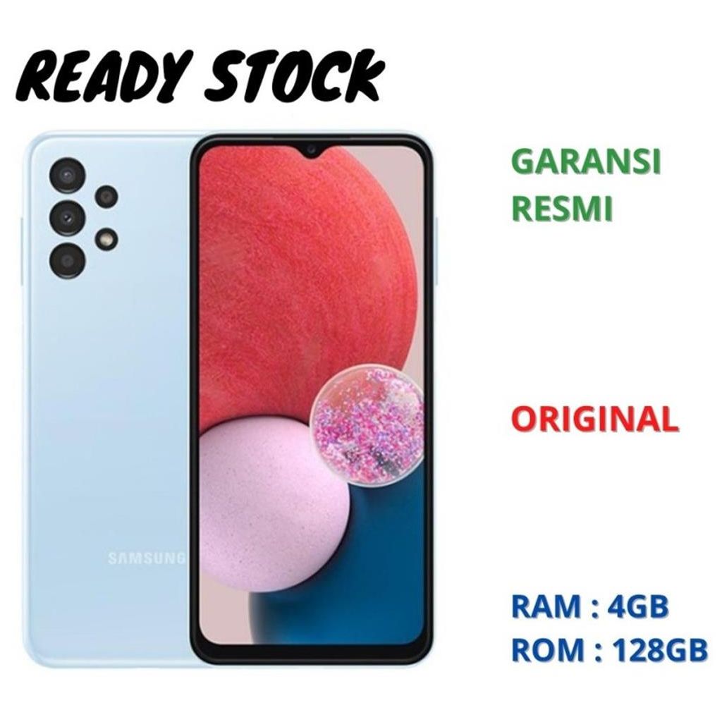 SAMSUNG GALAXY A13 4/128 RAM 4GB INTERNAL 128GB GARANSI RESMI Harga  2,475,000 Ringgit*Penghantaran Percuma