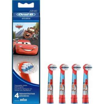 Vỉ 4 đầu bàn chải điện Braun Oral B Disney cho trẻ từ 3 tuổi