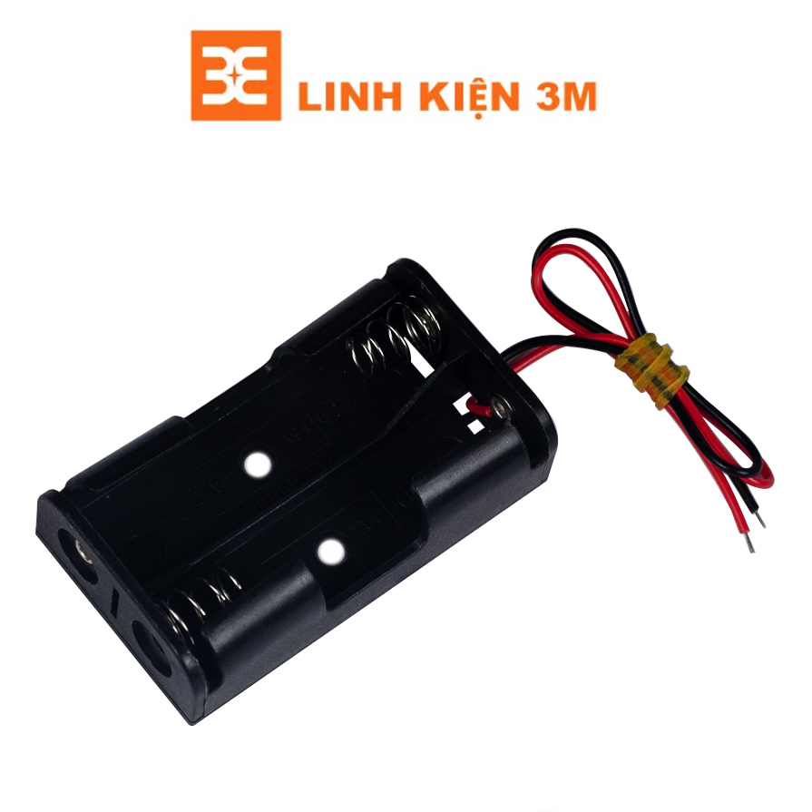 Đế pin aa không nắp - 2 pin