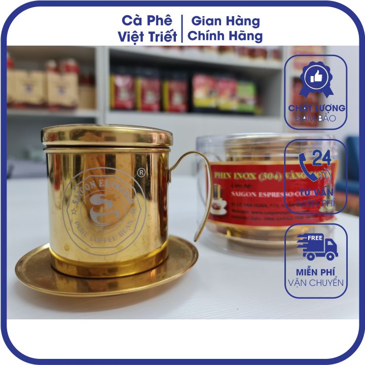 Phin pha cafe chất liệu inox 304 cao cấp